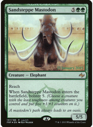 Sandsteppe Mastodon - Launch Foil